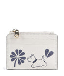Radley London Cut Out Floral Étui à cartes crédit chalk