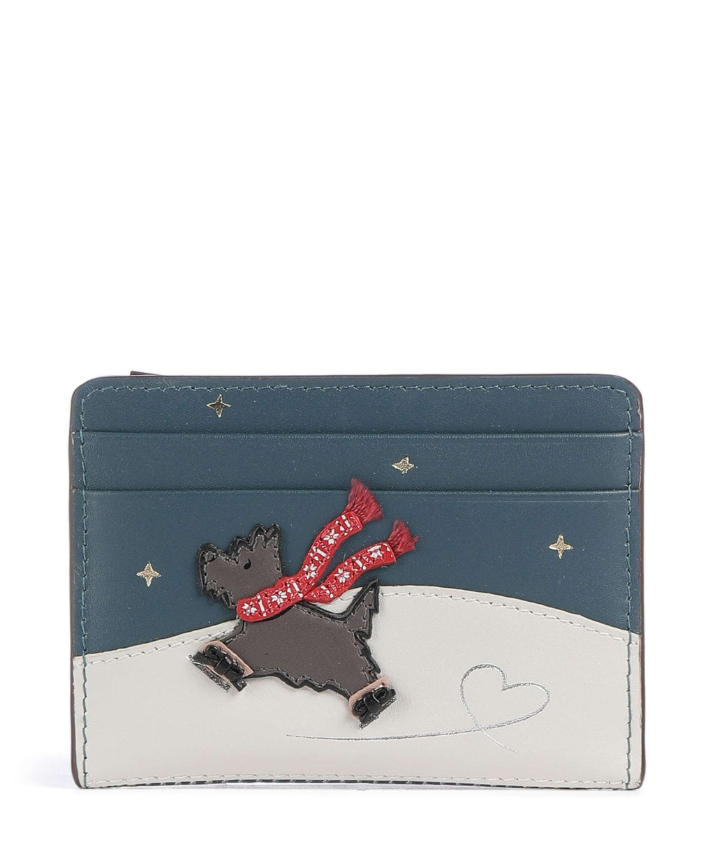 Radley London An Ice Day Credit card holder teal
