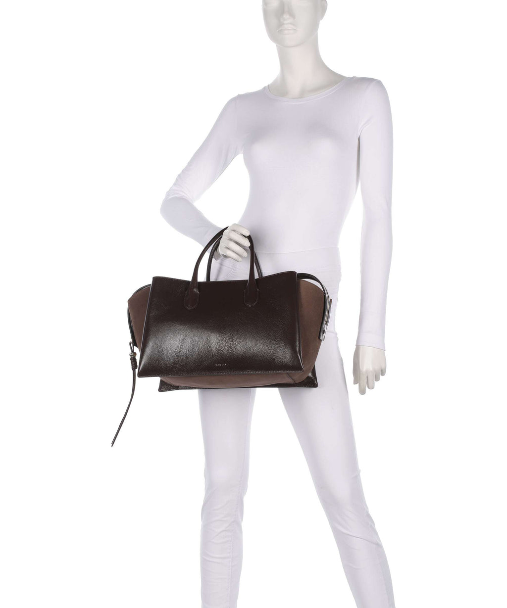 Radley London The Romilly Handbag dark oak