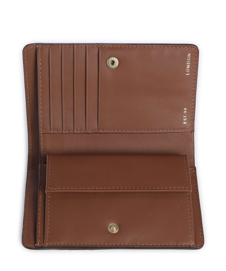 Radley London Floral Wallet cognac