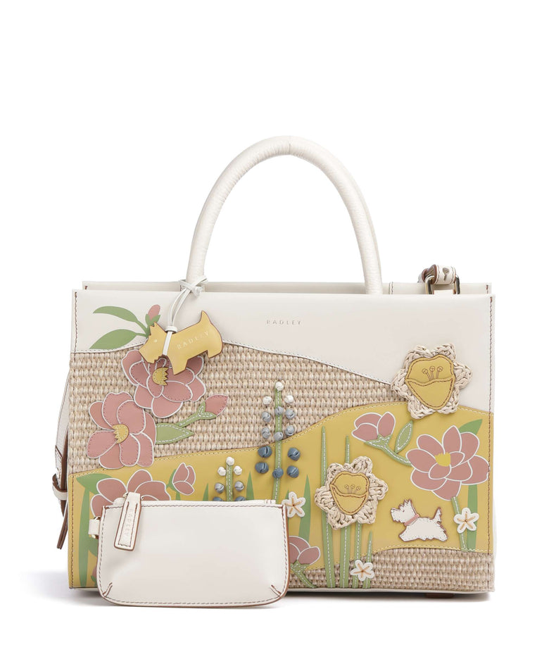 Radley London Spring Blooms Handbag salt