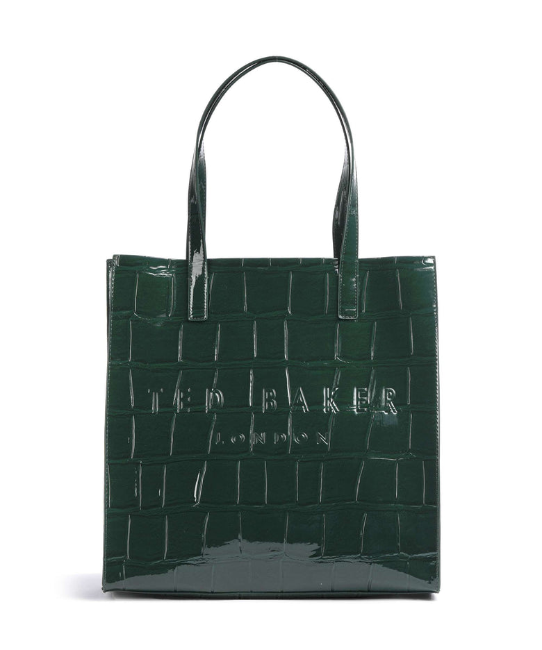 Ted Baker Croccon Tote bag mid green