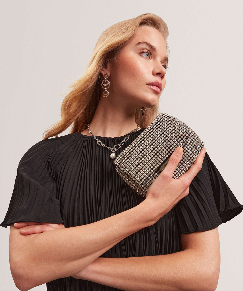 Ted Baker Gliters Crossbody bag silver