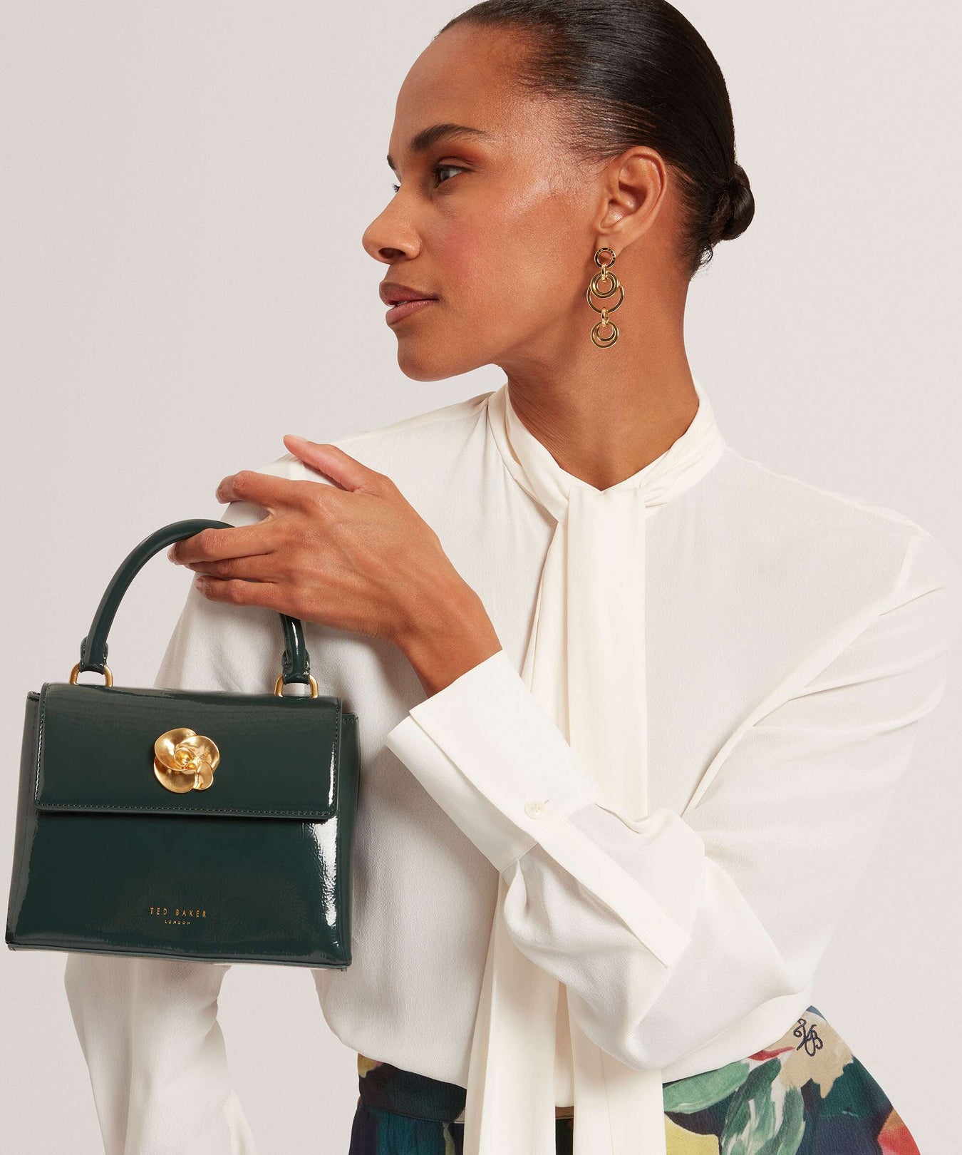 Ted Baker Roseau Crossbody bag dark green