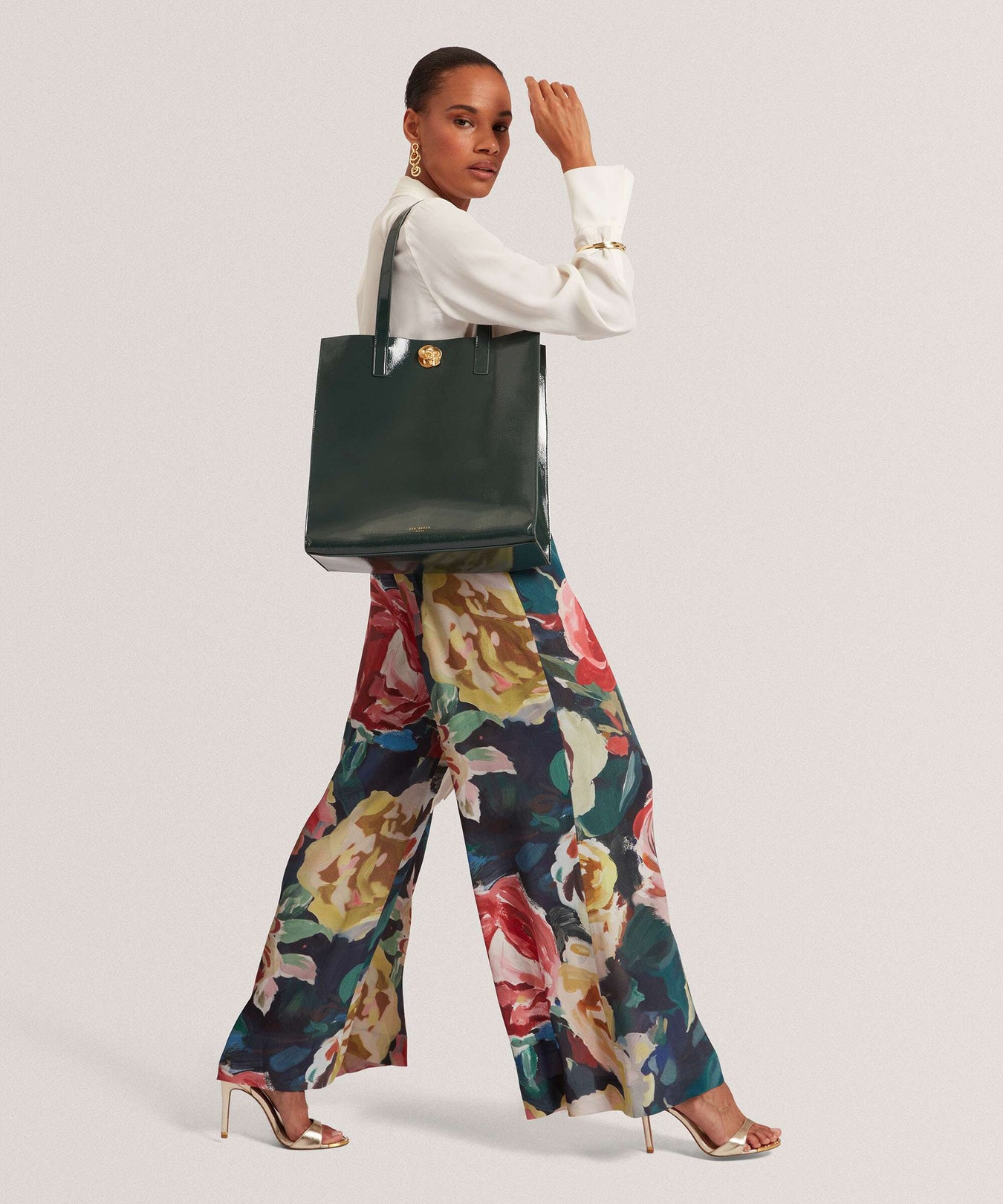 Ted Baker Rosenni Tote bag dark green