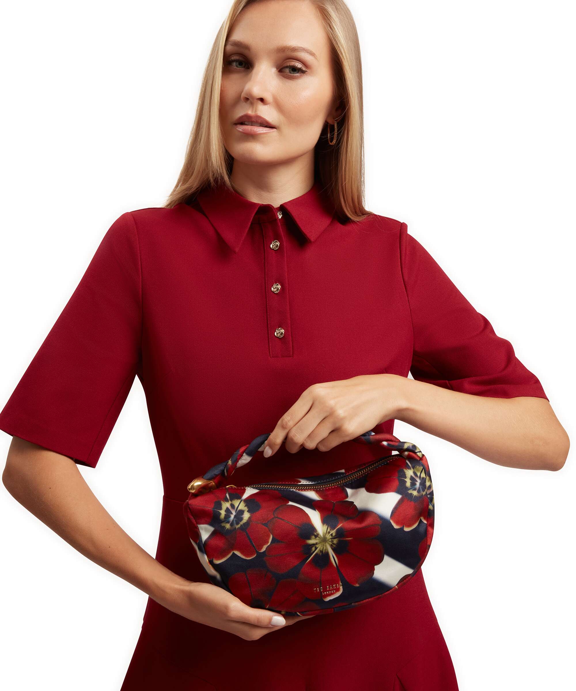 Ted Baker Isli Handbag red