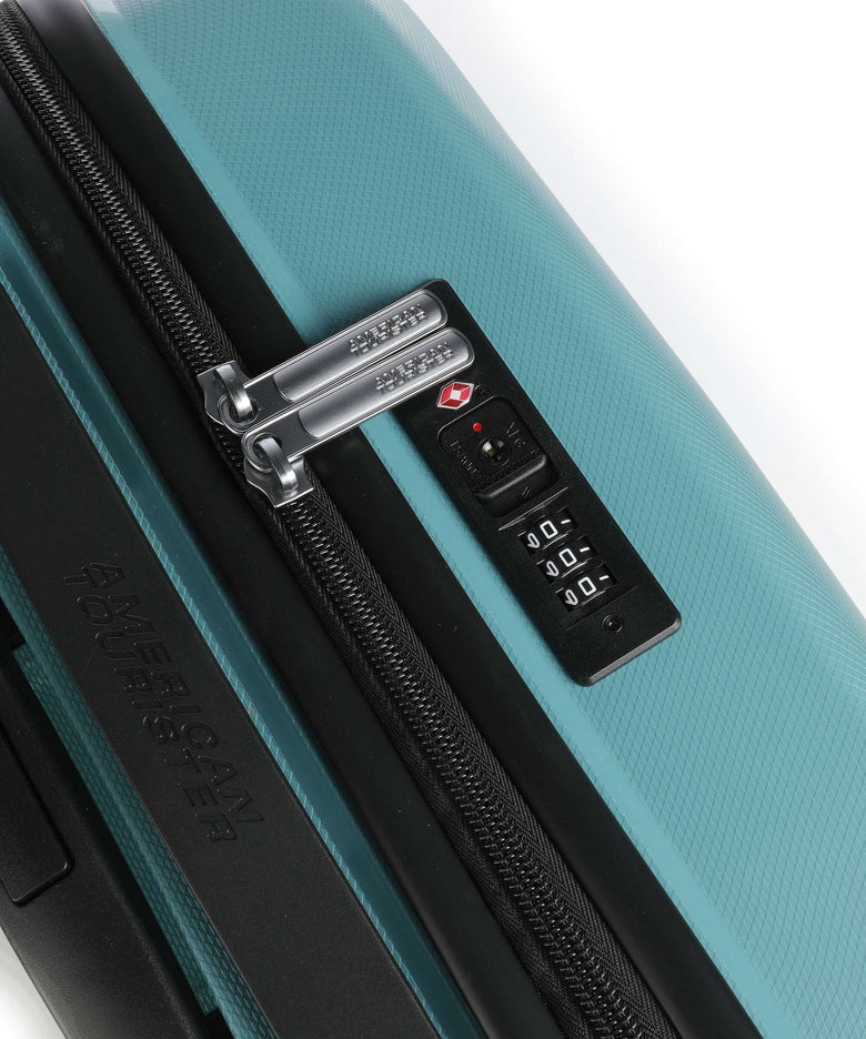 American Tourister Air Move Spinner (4 wheels) teal