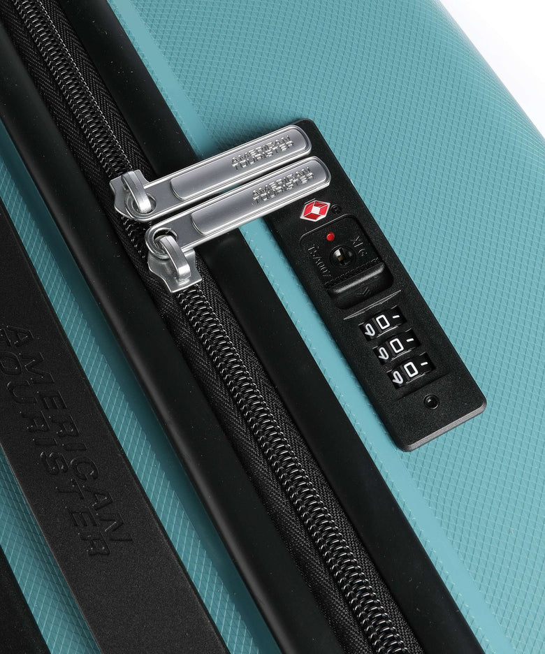 American Tourister Air Move Spinner (4 wheels) teal