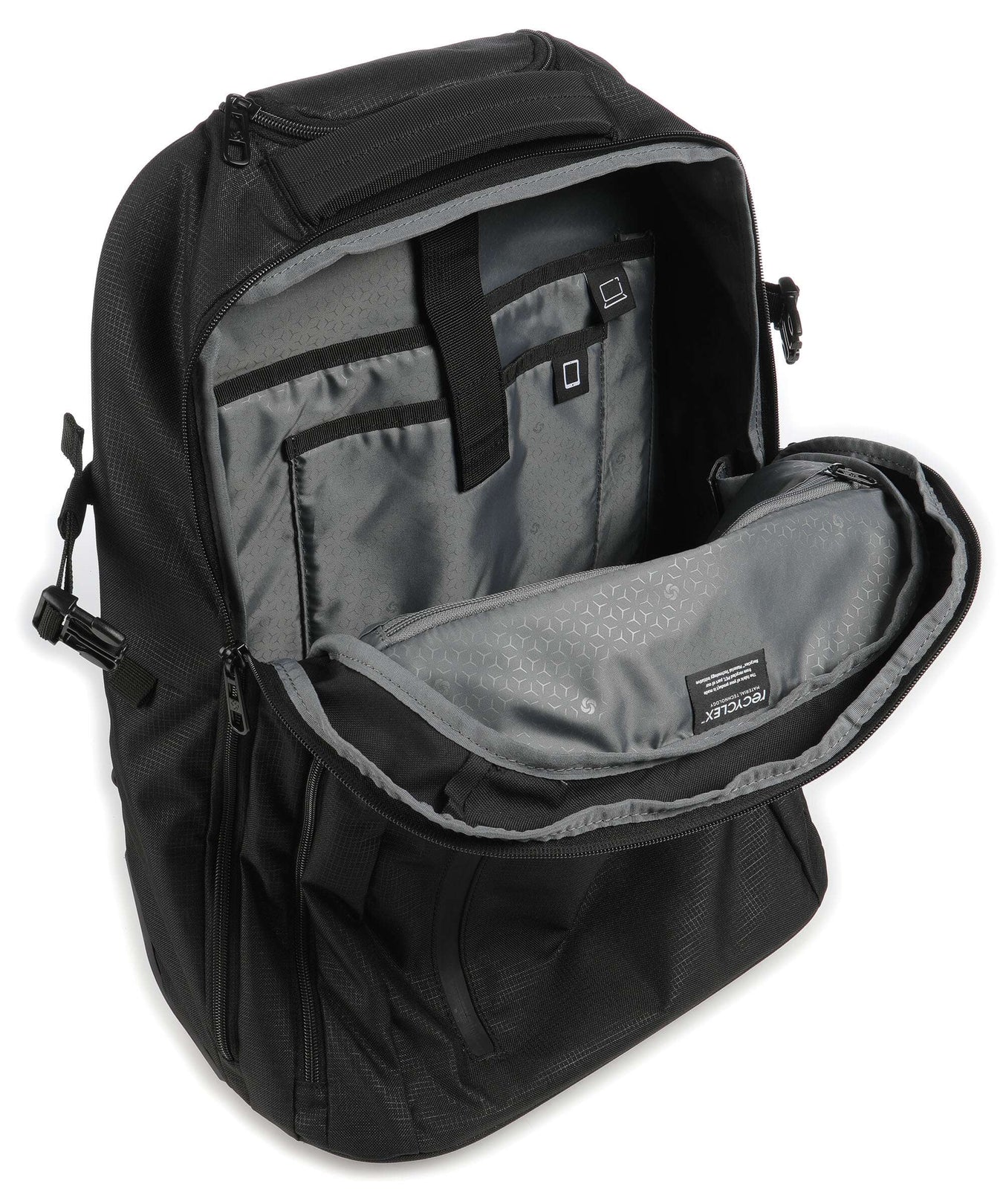 Samsonite ROADER Backpack with wheels deep black