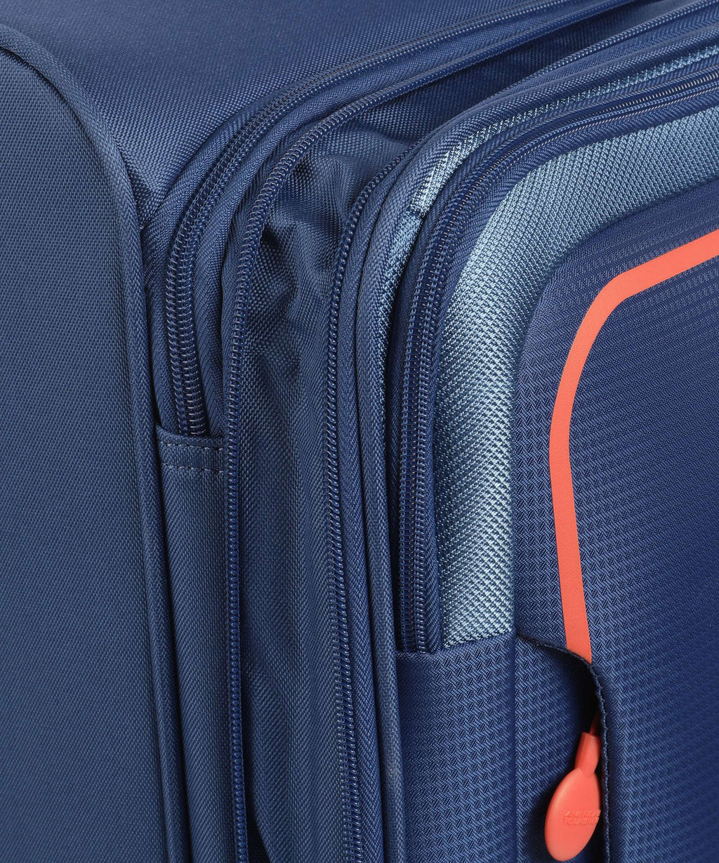 American Tourister Pulsonic Spinner (4 wheels) combat navy