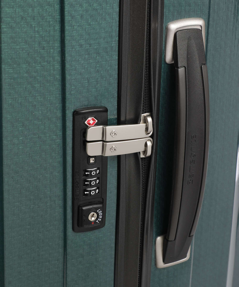 Samsonite Lite-Cube Spinner (4 wheels) racing green