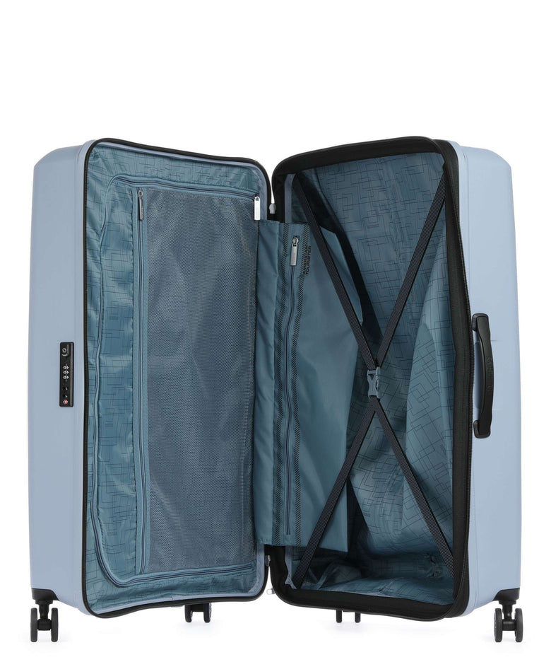 American Tourister Aerostep Spinner (4 wheels) soho grey