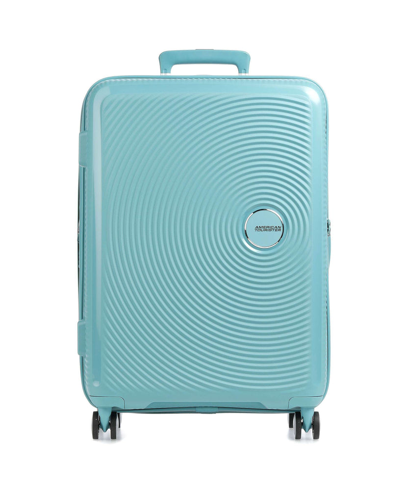 American Tourister Soundbox Spinner (4 wheels) turquoise tonic