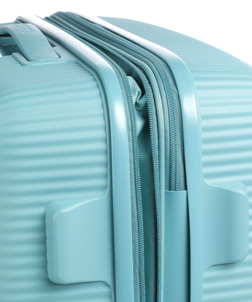 American Tourister Soundbox Spinner (4 wheels) turquoise tonic