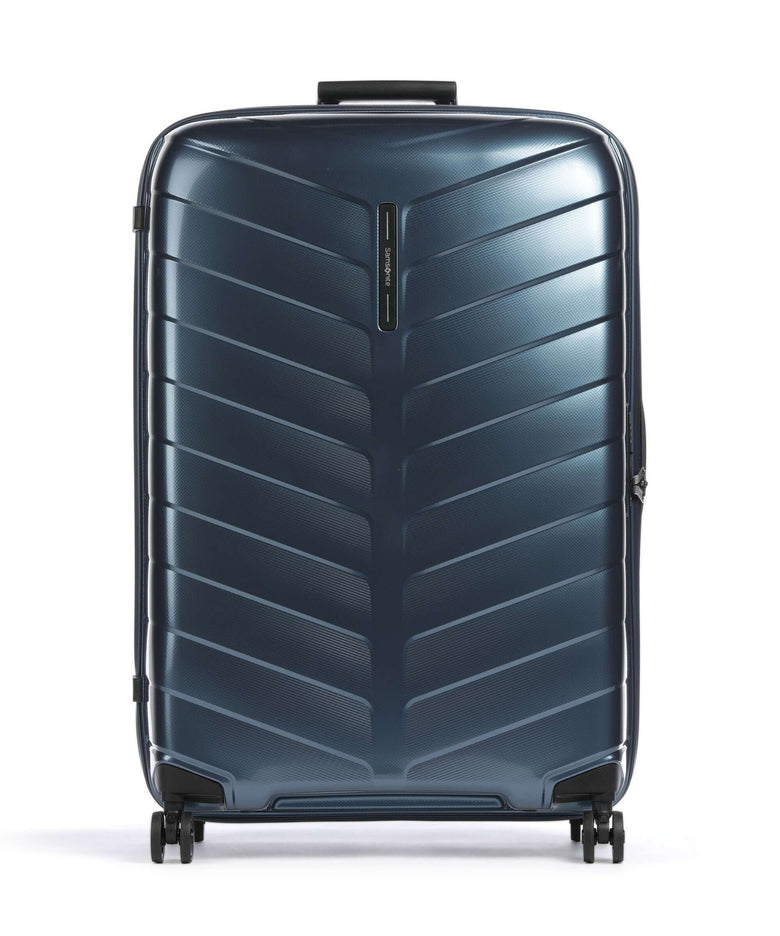 Samsonite Attrix Spinner (4 wheels) steel blue