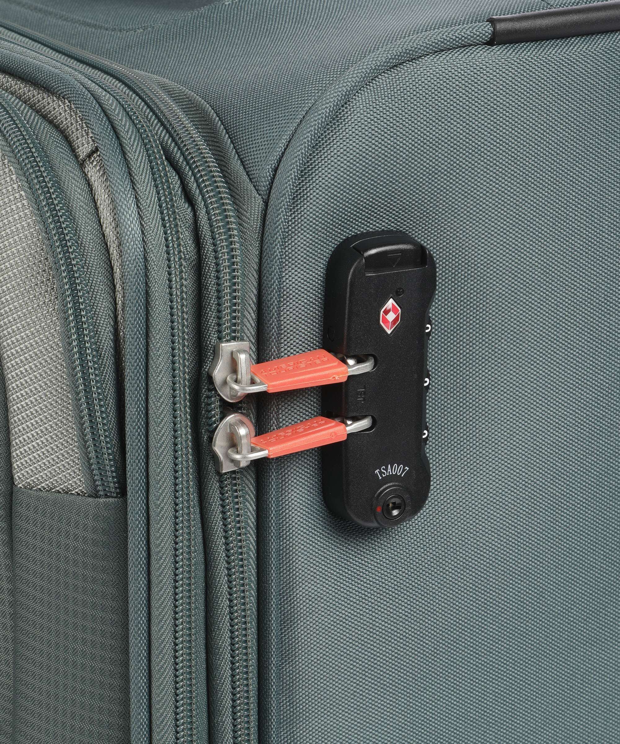 American Tourister Pulsonic Spinner (4 wheels) dark forest