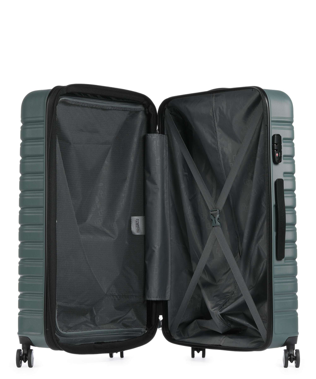 American Tourister Flashline Spinner (4 wheels) dark forest