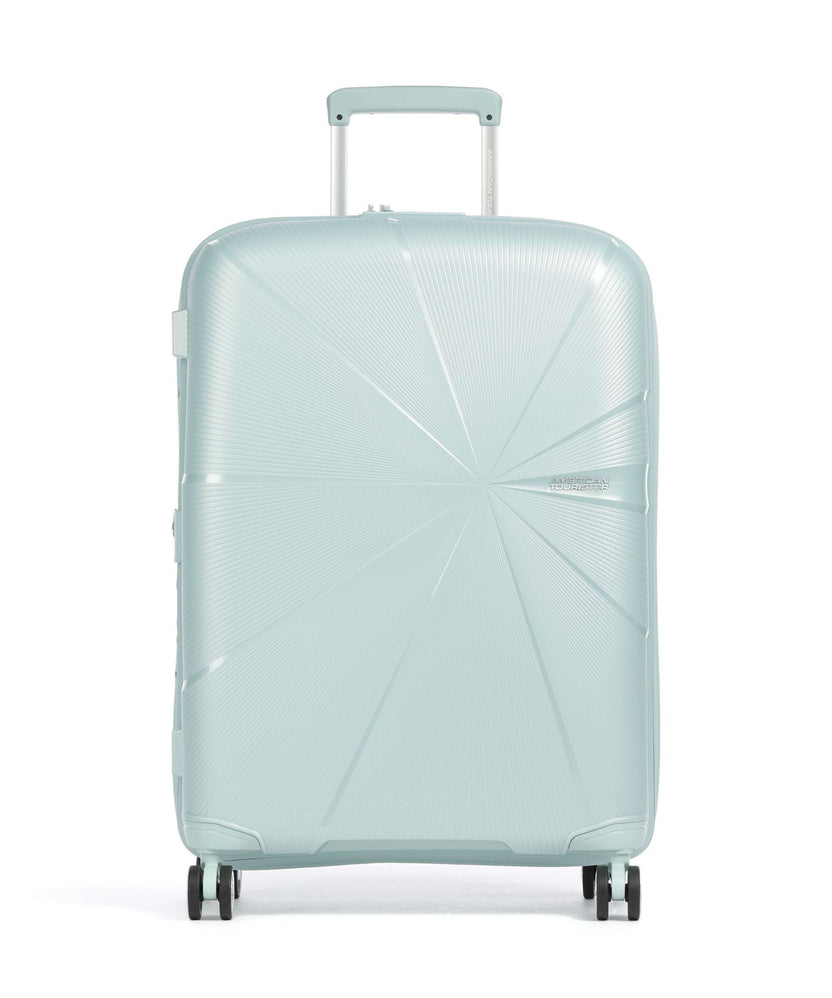 American Tourister Starvibe Spinner (4 wheels) metallic surf blue
