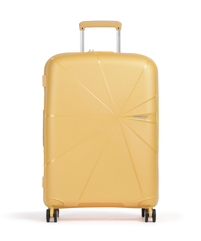 American Tourister Starvibe Spinner (4 wheels) metallic banana