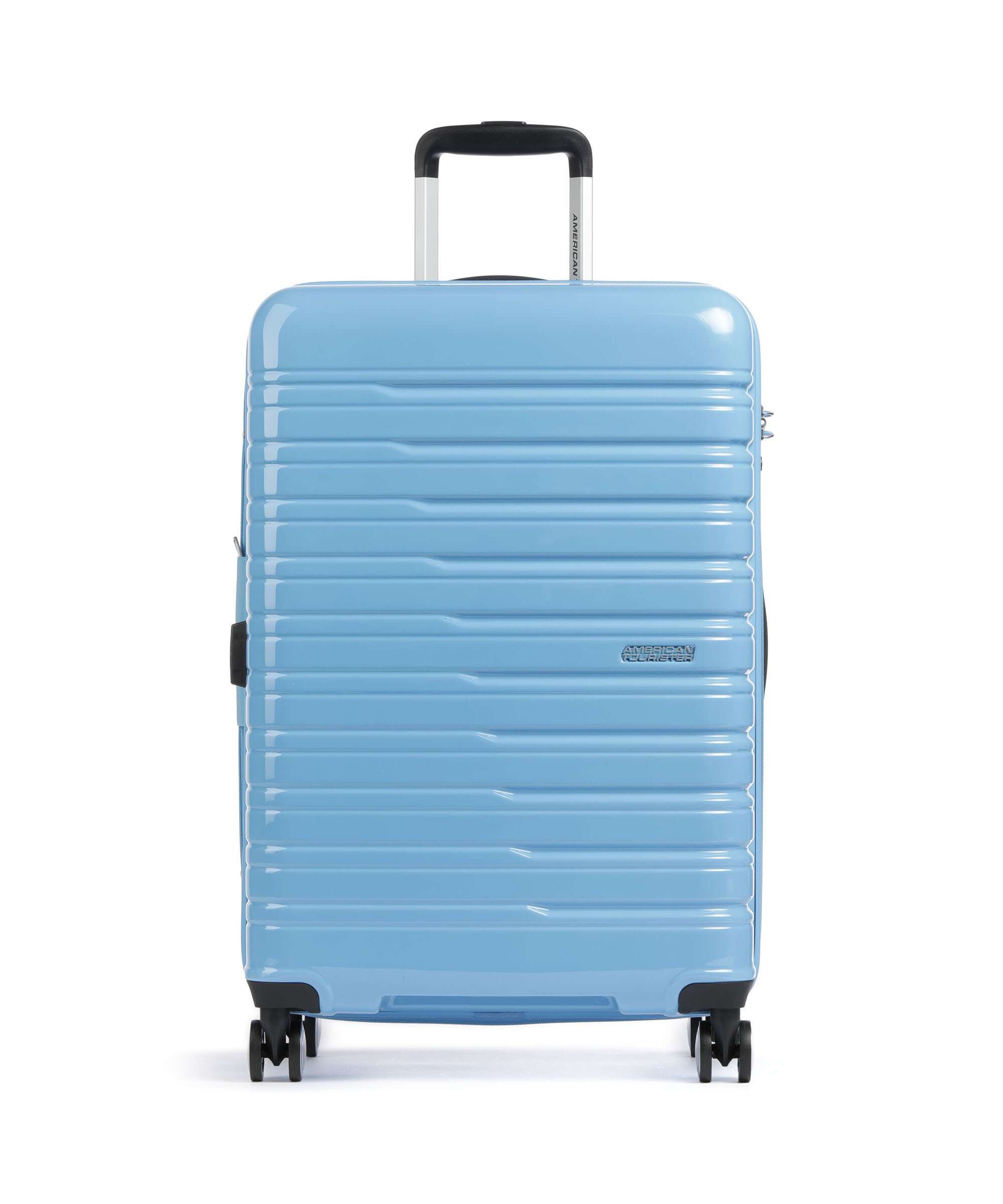 American Tourister Flashline Pop Spinner (4 wheels) cloudy blue