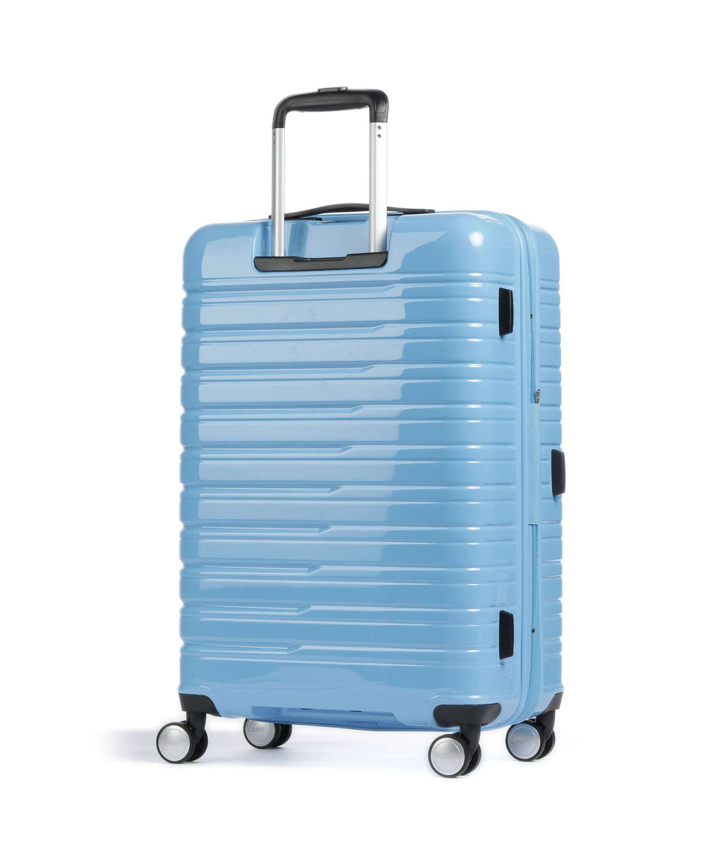 American Tourister Flashline Pop Spinner (4 wheels) cloudy blue