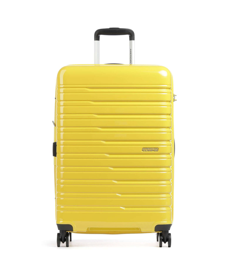 American Tourister Flashline Pop Spinner (4 wheels) lemon yellow