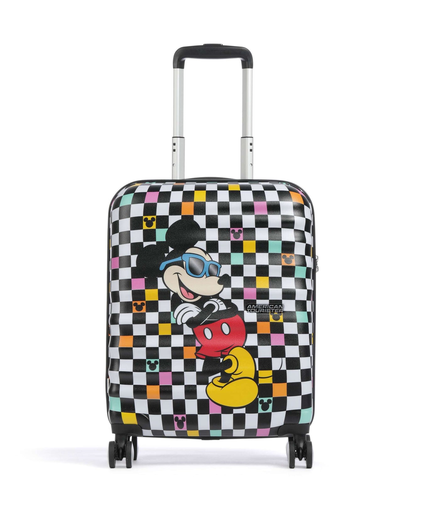 American Tourister Wavebreaker Disney Spinner (4 wheels) mickey check