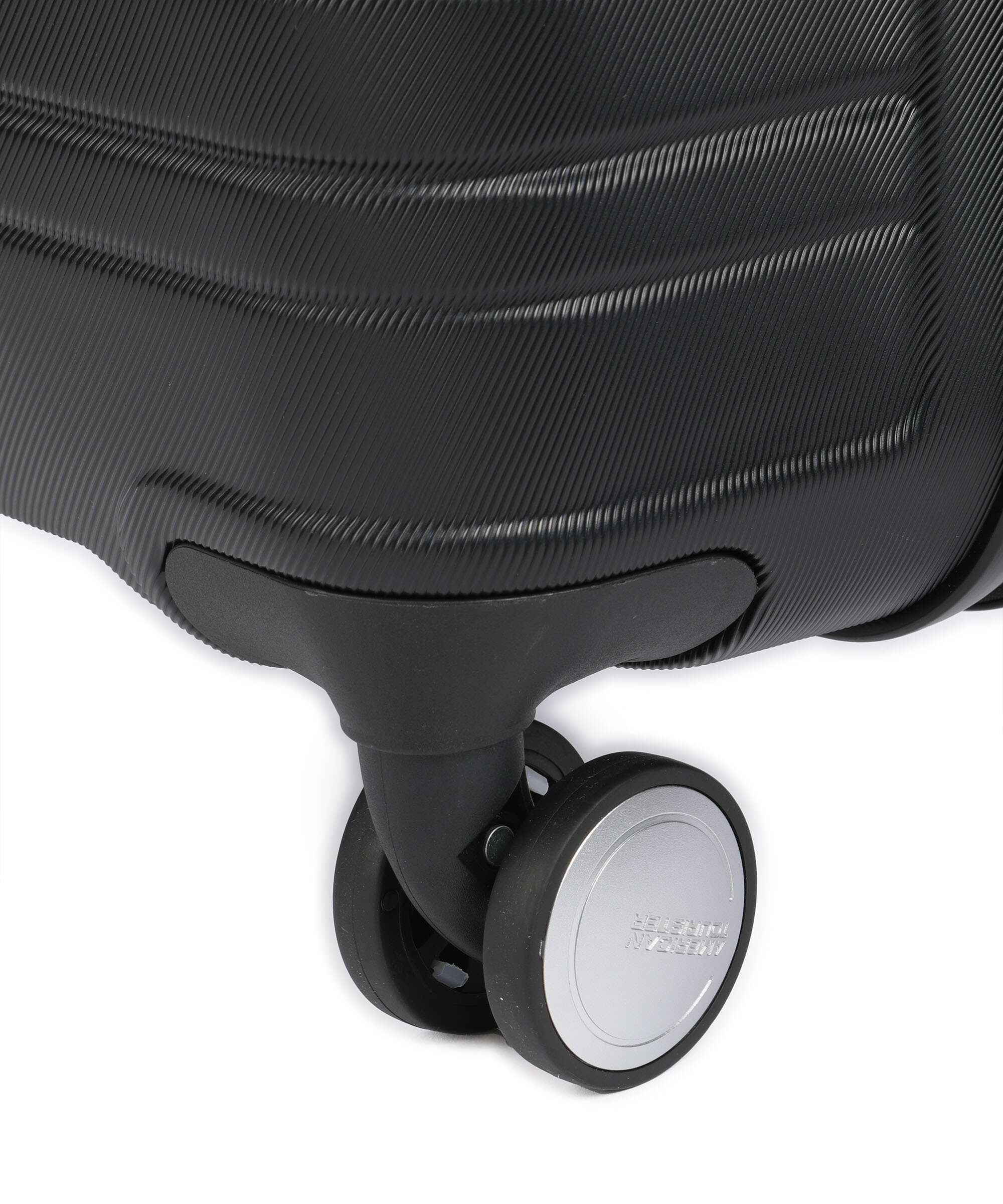 American Tourister Flashline Spinner (4 wheels) shadow black