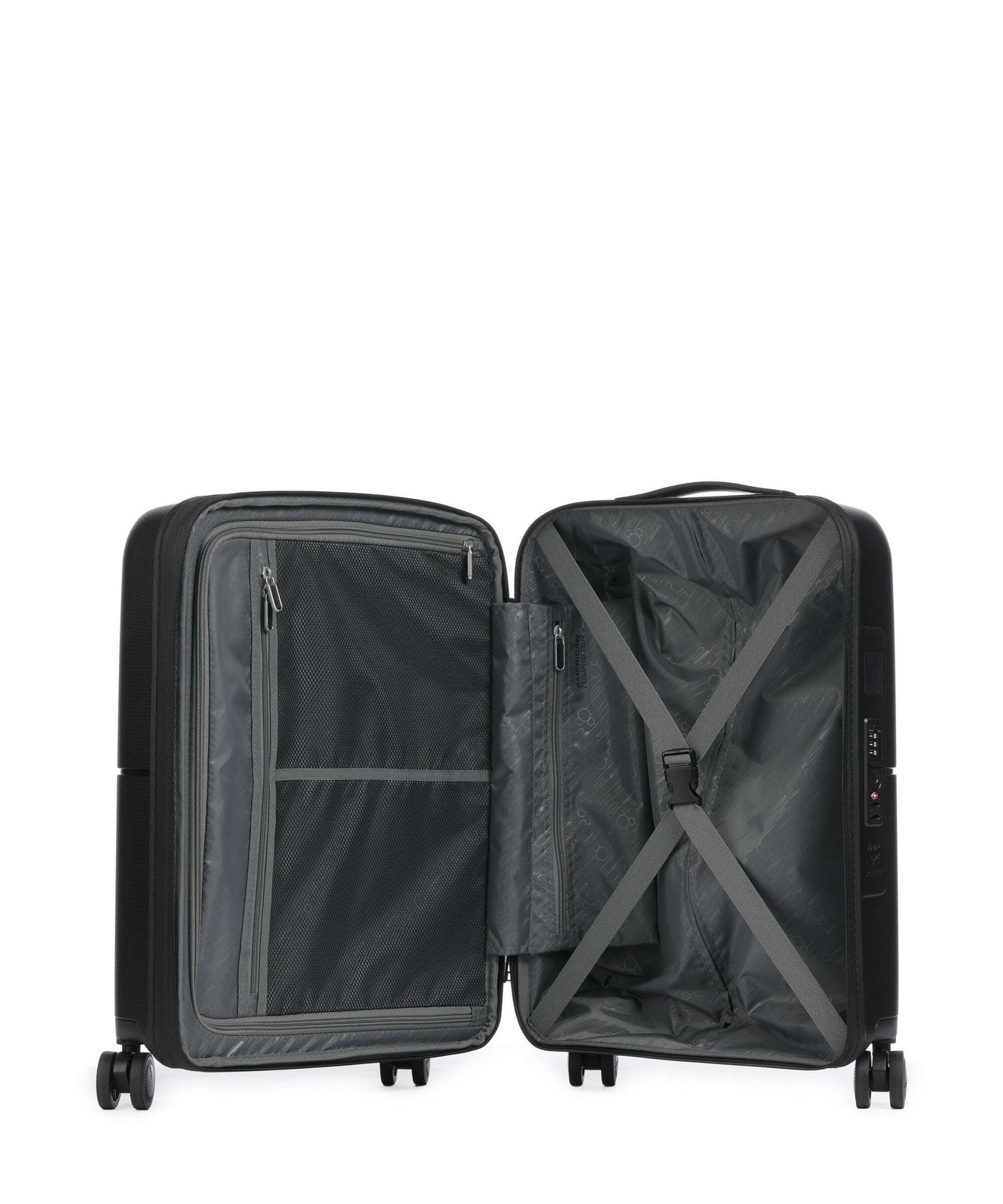 American Tourister Dashpop Disney Spinner (4 wheels) mickey neon gradient