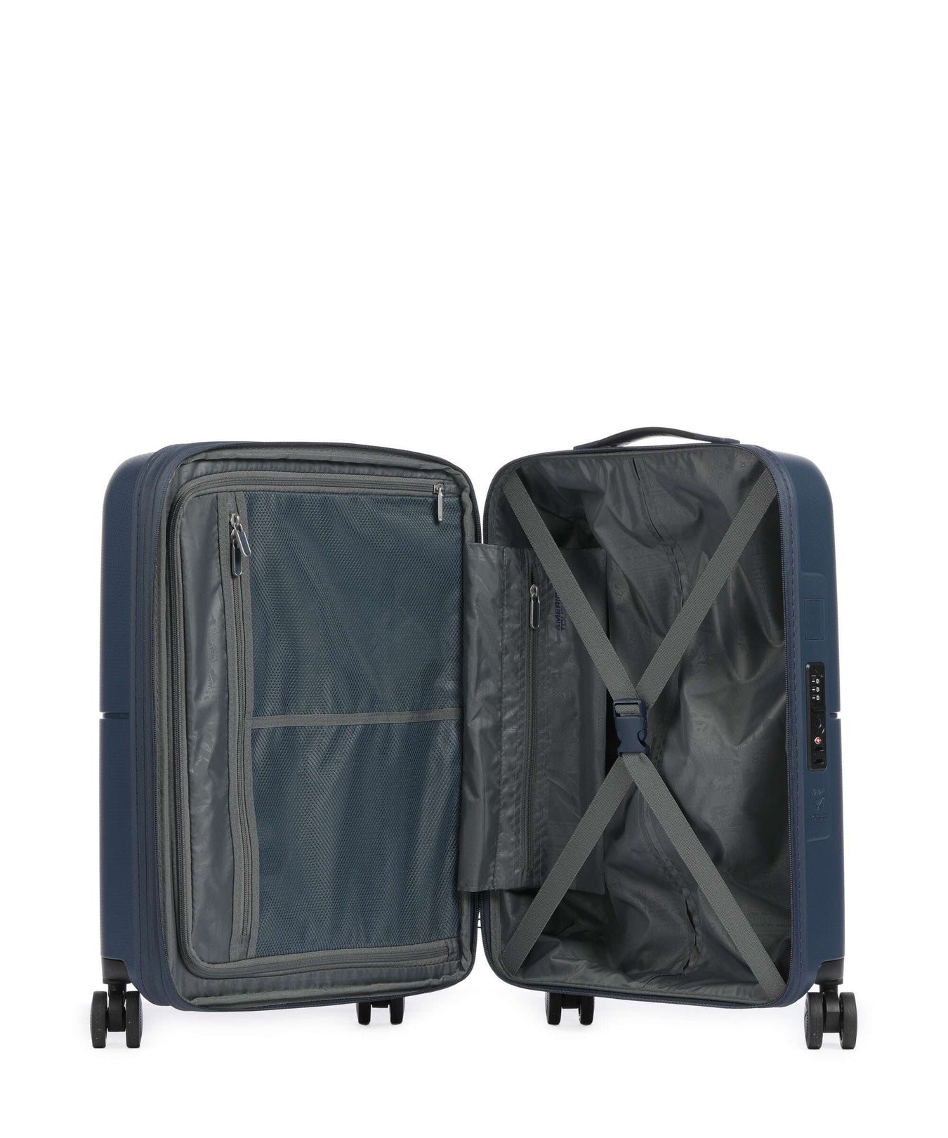 American Tourister Dashpop Disney Spinner (4 wheels) captian america shield