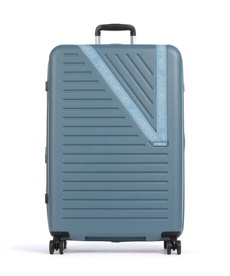 American Tourister Dynabelt Spinner (4 wheels) rainstorm blue
