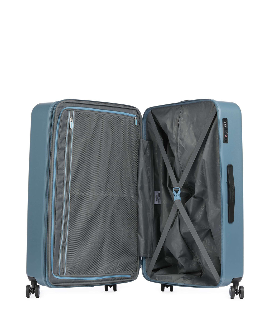 American Tourister Dynabelt Spinner (4 wheels) rainstorm blue