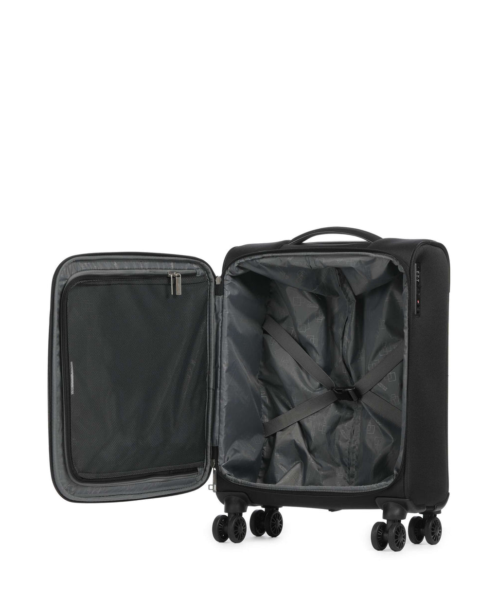 American Tourister Cloudrider S Spinner (4 wheels) jet black