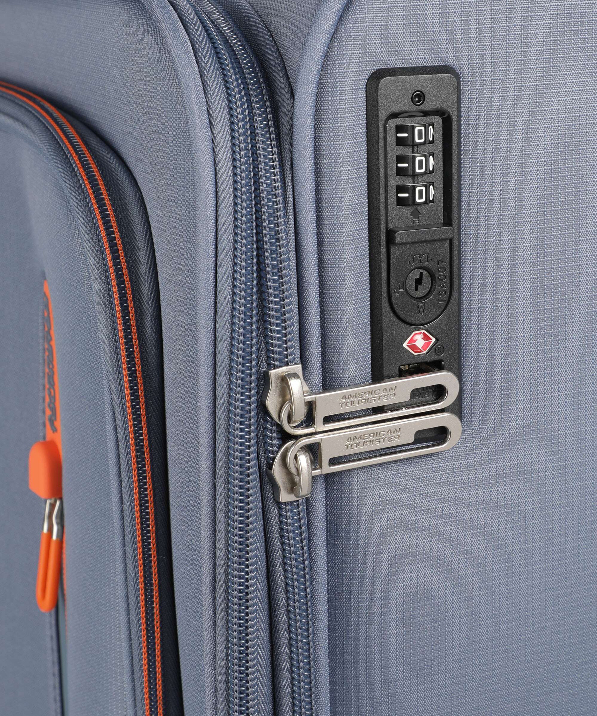 American Tourister Cloudrider L Spinner (4 wheels) stone blue