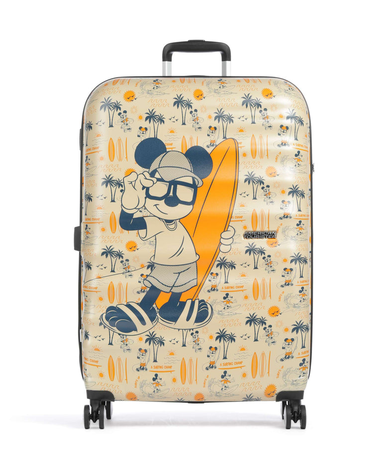 American Tourister Wavebreaker Disney Spinner (4 wheels) mickey super surfer