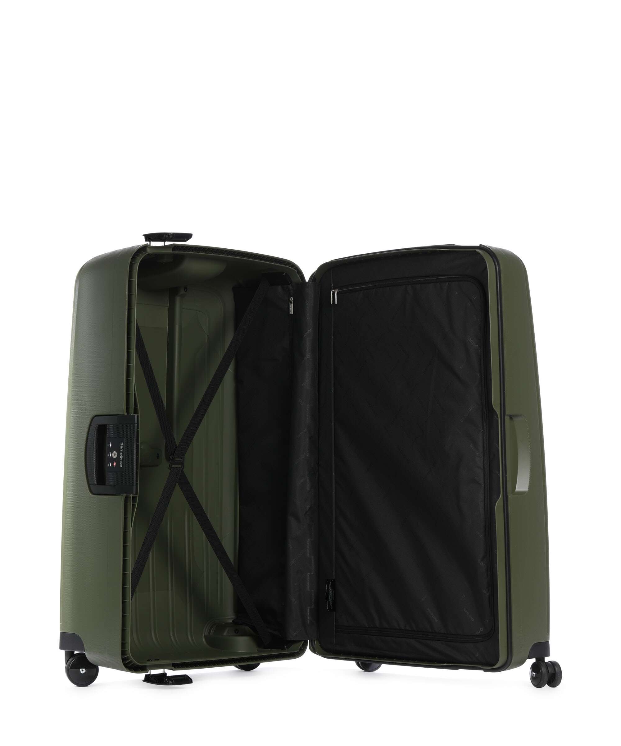 Samsonite S'Cure Spinner (4 wheels) olive