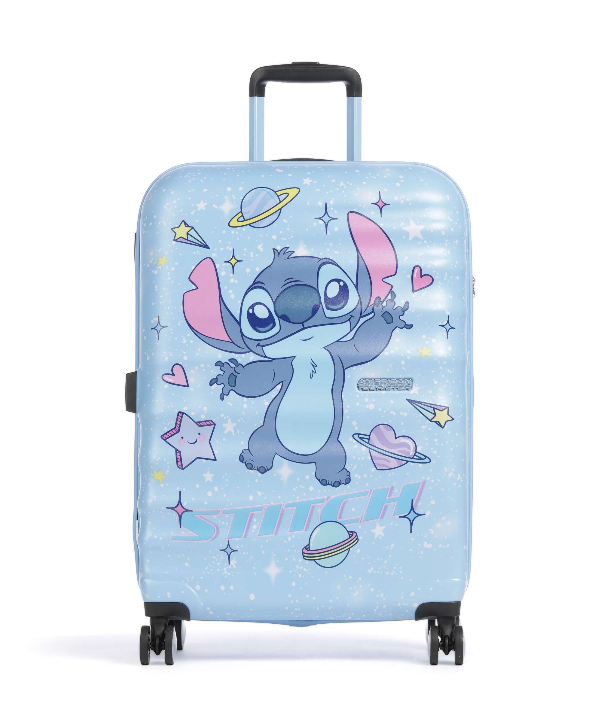 American Tourister Wavebreaker Disney Spinner (4 wheels) stitch universe