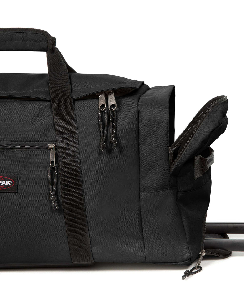 Eastpak Leatherface M + Travel bag with wheels black