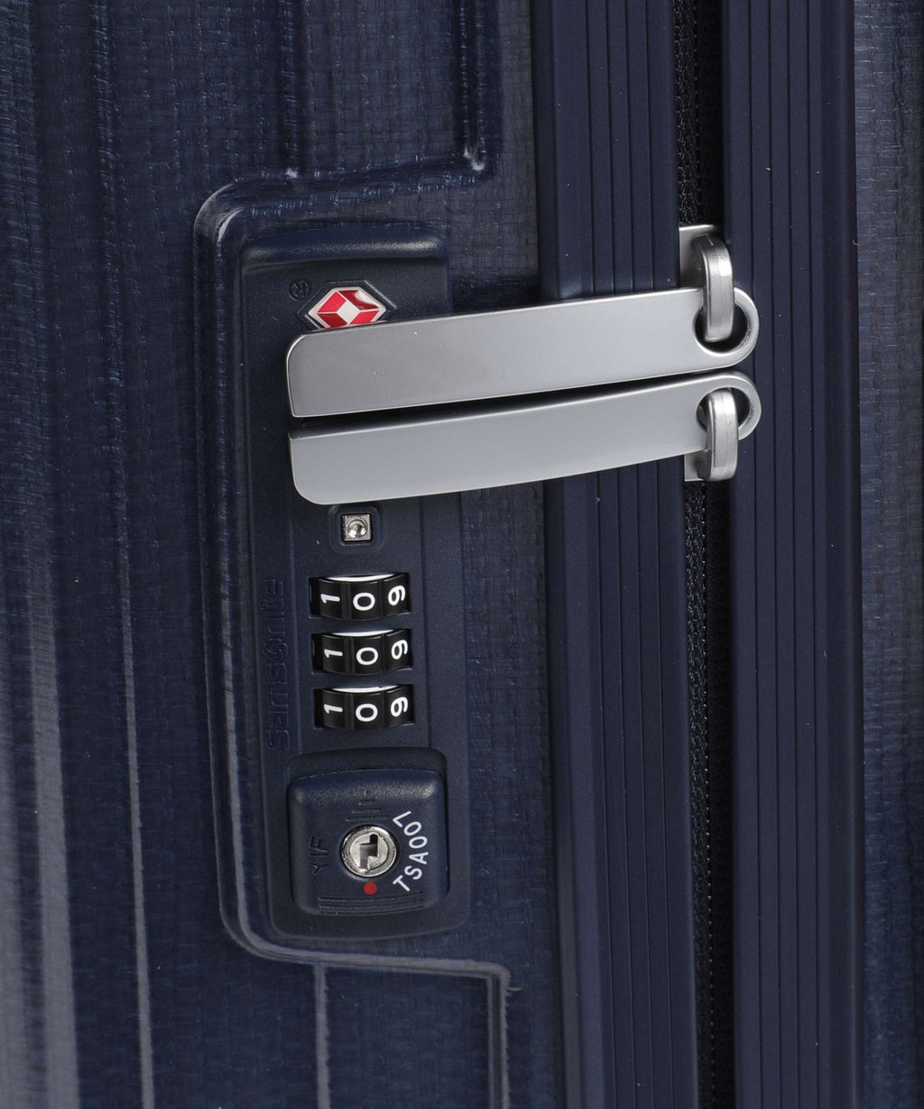 Samsonite Lite-Box Spinner (4 wheels) deep blue