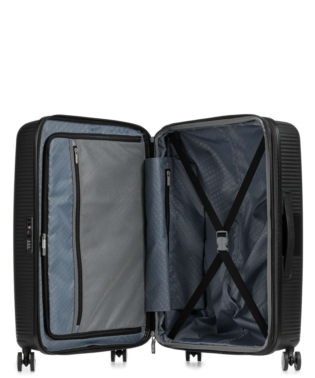 American Tourister Soundbox Spinner (4 wheels) bass black