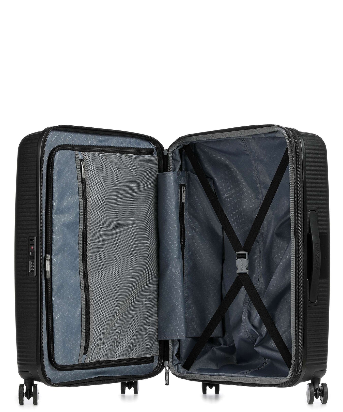 American Tourister Soundbox Spinner (4 wheels) bass black