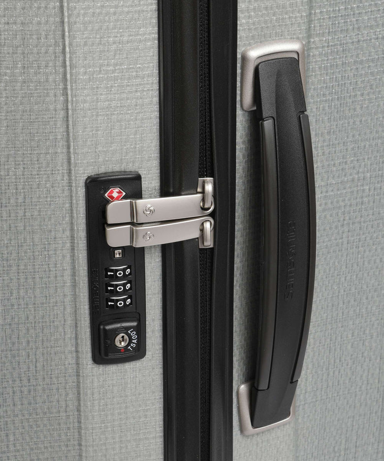 Samsonite Lite-Cube Spinner (4 wheels) silver