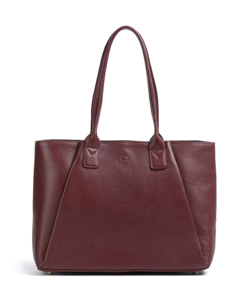 Markberg Saya Tote bag burgundy/gold