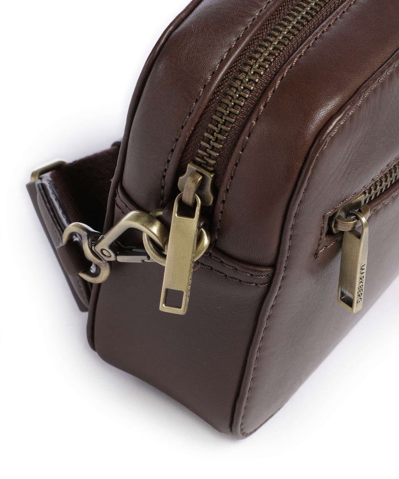 Markberg Elea Crossbody bag dark brown/gold