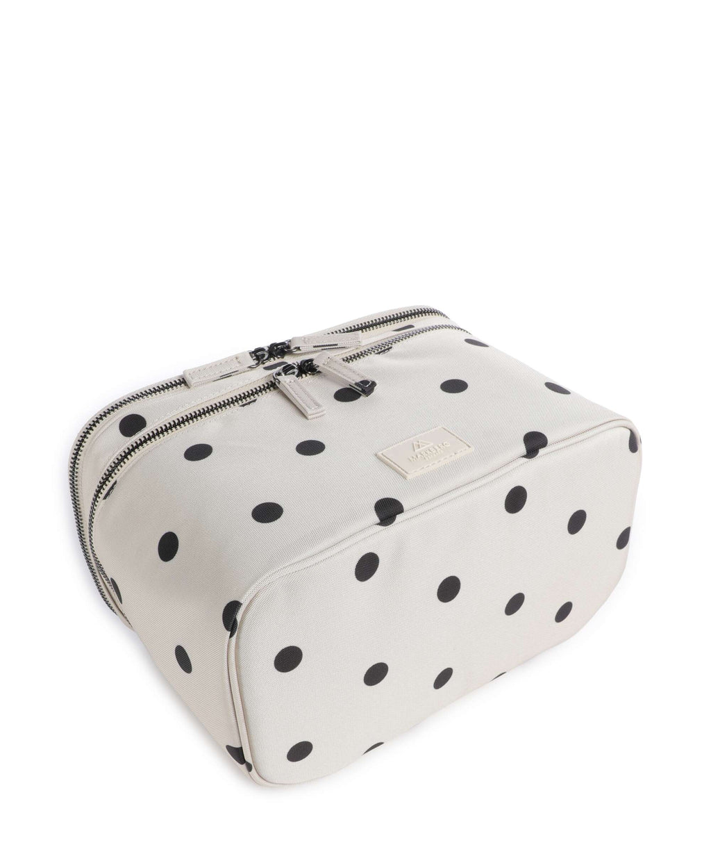 Markberg Treasure Toiletry bag polka dot/creme