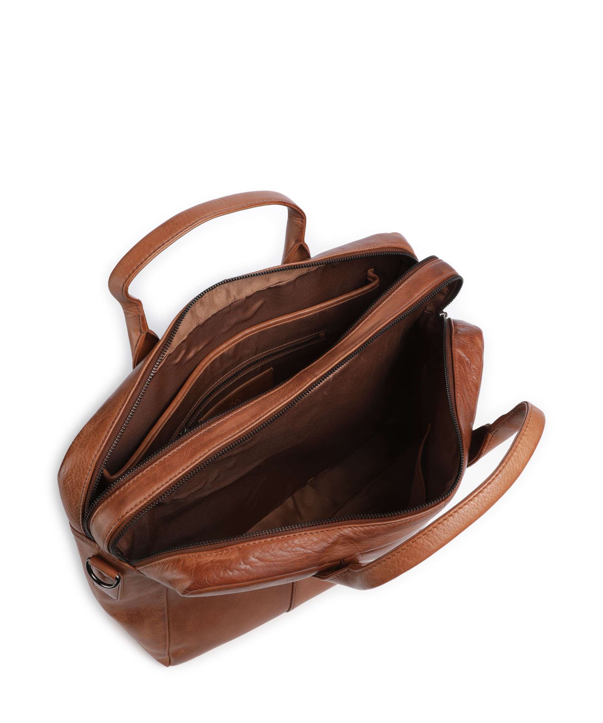 Markberg Ashton Briefcase cognac