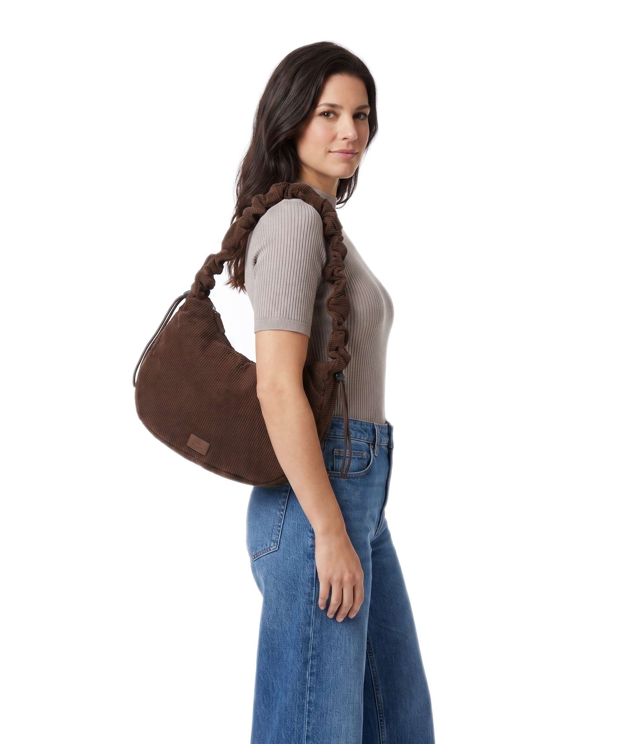 Markberg Ground Hobo bag dark brown