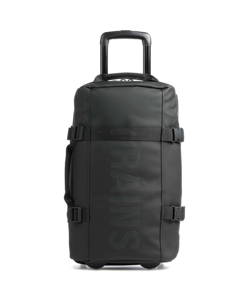 Rains Texel Travel bag with wheels black