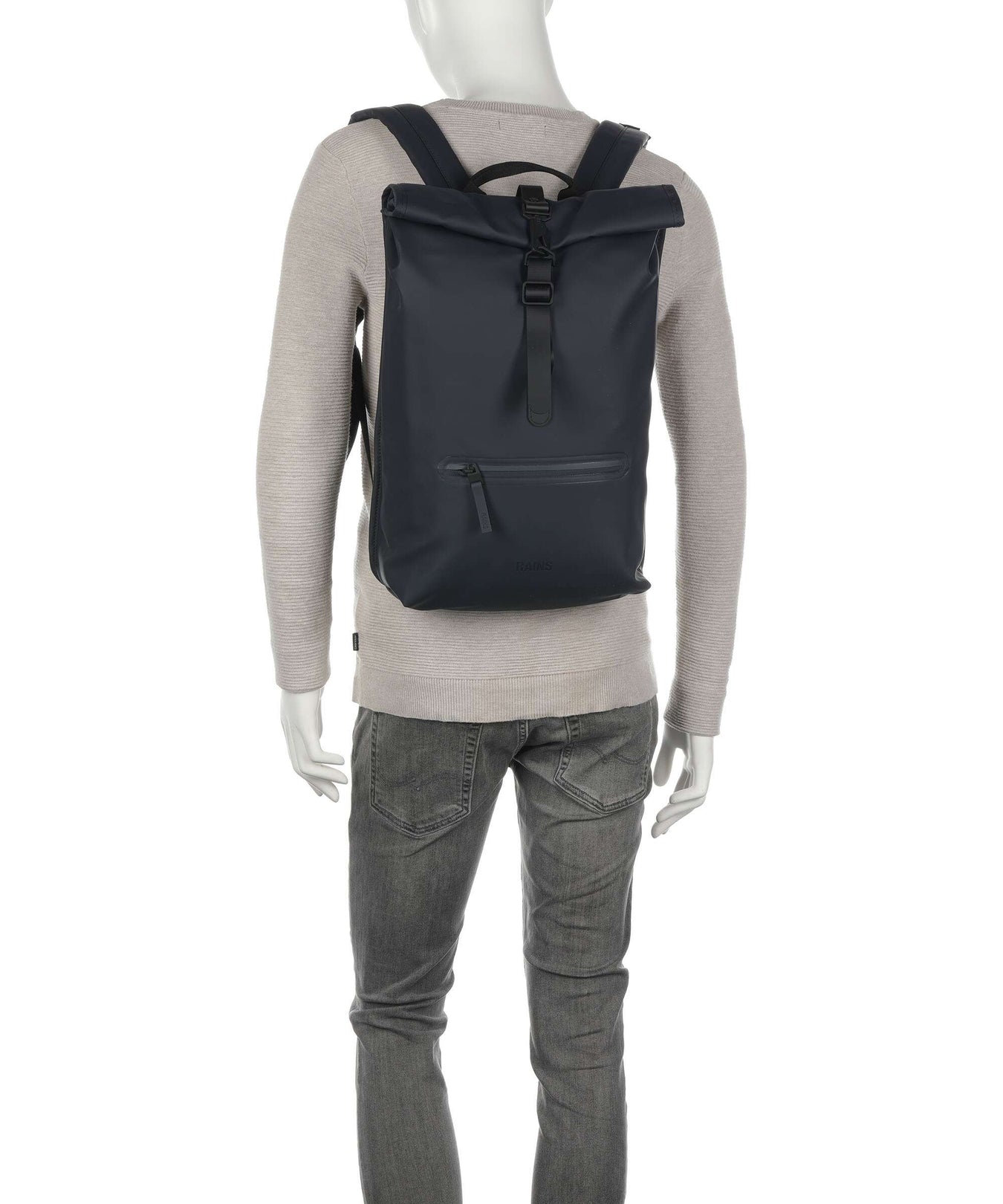 Rains Rolltop backpack navy