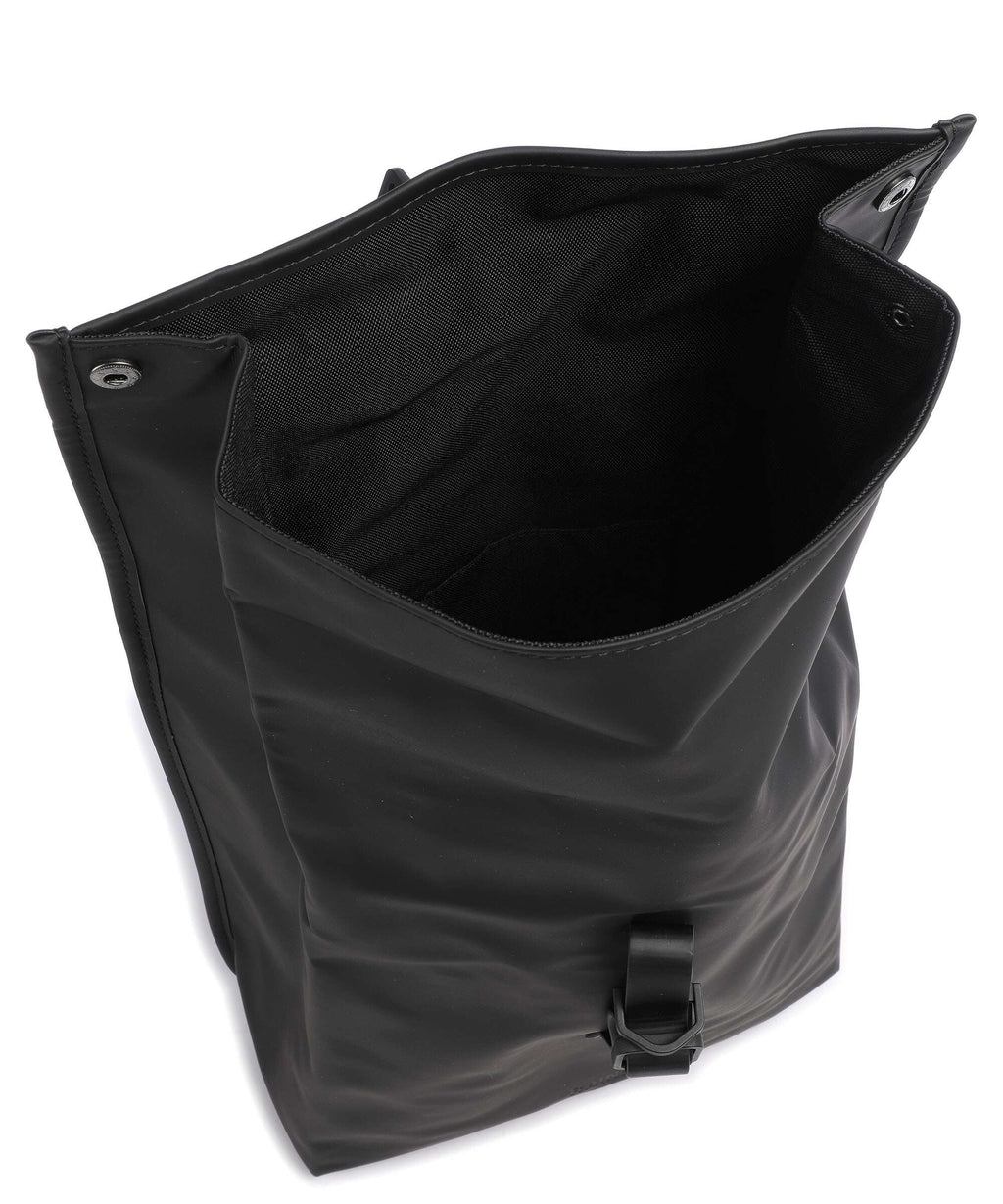 Rains Mini Rolltop backpack black